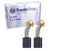 2x charbons compatible avec Hitachi Perceuse H55SA H55SB H55SC NUK-RN CN45SA CN60SA / Polisseuse SAH-180 SAH180 SR15-M SR-15 SR15 / Charbons moteur