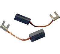 2x charbons pour polisseuse GPO12 Bosch 6,3 x 12,5 x 22 mm