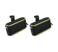 2X Chargeur Solaire, Chargeur de Téléphone Portable à Manivelle 8000mAh 2 USB Banque D'Alimentation