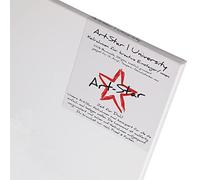 2x CHASSIS ENTOILÉ Art-Star UNIVERSITÉ 80x100cm | toiles sur châssis 80x100 cm | toile préimprégnée, prêts à peindre, châssis avec toile