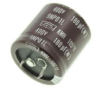 2x Chimique Condensateur 180µF 400V 105°C ; KMH400VN18130X30T2 ; 180uF