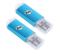 2X Clé USB Flash Pen Drive U Disk pour PS3 PC TV Couleur : Bleu Capacité : 16 Go
