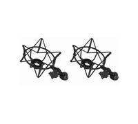 2X Clip de Fixation Antichoc de Remplacement pour Microphone avec Écrou de Conversion 5/8 à 3/8 pour Neumann TLM 103 TLM193 TLM 127 TLM 170 B