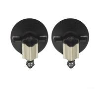 2X Clip de fixation de phare en ABS pour DS4S DS5 DS5LS DS6, remplacement pour OE 9672905880, clip de retenue noir pour un montage facile des feux avant à l'intérieur