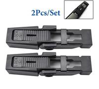 2X Clips de verrouillage de balai d'essuie-glace avant Pince de fixation pour Land Rover Discovery BMW 5 E39 Audi A4 Peugeot 607