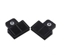 2x Clips Fixation Vitre pour porte pour voiture Plastique 5mm