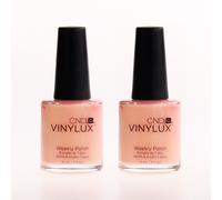 2x CND Vinylux Long Wear Polish #181 Salmon Run 15ml