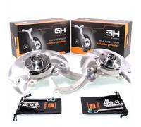 2x Moyeu Support Broche D+G pour Audi A4, A4 ALLROAD [16.5MM, COBAPRESS]