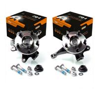 2x Compléter D+G Fusée de direction pour Ford MONDEO III (B4Y,BWY,B5Y) /75MM
