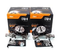 2x Compléter D+G Fusée de direction pour Opel ASTRA G 1998-2009 /4-boulon pôle /