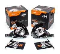 2x Compléter D+G Fusée de direction pour Opel ASTRA H 2004-2014 /4-boulon pôle /
