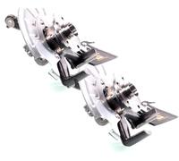 2x Compléter D+G Fusée de direction pour VW CADDY (2K) /4 boulon palier/ [85MM]