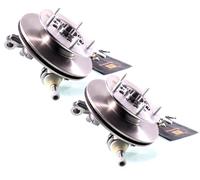 2x Compléter Fusée de direction pour Ford TRANSIT(Conduite Avant,DISQUES-276mm)