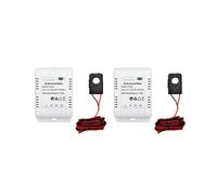 2X Compteur D'Énergie WiFi Bidirectionnel PV Solaire Tuya avec Transformateur de Capteur de Courant à Pince Bidirectionnelle CT 150A Puissance de