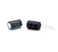 2x Condensateur 330uf - 50v - 10x16mm - P: 5mm - Rubycon - 393con933