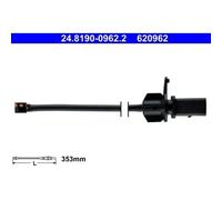 2x Contact d'avertissement, usure des plaquettes de frein ATE 24.8190-0962.2