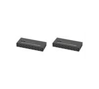 2X Controlador SíNcrono USB K/M Switch KVM de 8 Portas VáRios Computadores Compartilham 1 Conjunto Mouse e Teclado