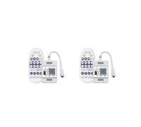 2X Contrôleur de Bande Lumineuse LED WiFi SPI Pixel, Télécommande Vocale Musicale, Ruban Lumineux Dream Color, Contrôle par Application, Variateur