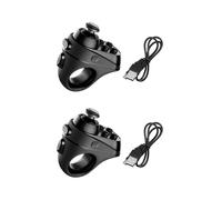 2X Contrôleur VR Manette de Jeu Sans Fil Manette de Jeu Sans Fil 3D VR Lunettes de Réalité Virtuelle Casque Télécommande