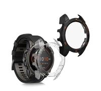 2x Coque cadre écran compatible avec Garmin Fenix 8 51mm