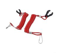 2x Cordons Sécurité Bateau 1.6m Arrêt Moteur 2x Cordons Sécurité | Arrêt moteur immédiat, sécurité maximale, 1.6m longueur idéale, compatible pour mercury Johnson Evinrude