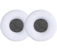 2X Coussinet Compatible avec Sennheiser HD25/HD25-1 II/HD250BT Coussinet-Coussinets en Mousse pour Casque Audio-Blanc