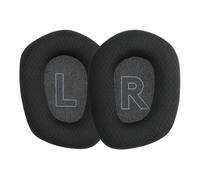 kwmobile 2X Coussinet de Rechange Compatible avec Logitech G733 - Coussinets avec Revêtement Velours pour Casque Audio - Noir