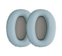 kwmobile 2X Coussinet Compatible avec Sony MDR-1000X / WH-1000XM2 Coussinet - Coussinets en Mousse pour Casque Audio - Bleu Clair
