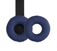 kwmobile 2X Coussinet Compatible avec Sony WH-CH510 Coussinet - Coussinets en Mousse pour Casque Audio - Bleu