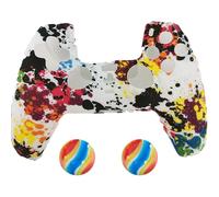 2X COUVERTURE EN SILICONE POUR MANETTE PS5 DUALSENSE MOTIF