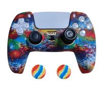 2X COUVERTURE EN SILICONE POUR MANETTE PS5 DUALSENSE MOTIF
