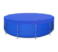 2x Couvertures de Piscine PE Ronde 460 cm 90 g/m² Bâches Extérieur vidaXL
