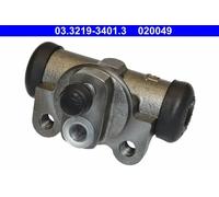 2x Cylindre de roue Fonte grise 03.3219-3401.3 ATE pour MERCEDES-BENZ HECKFLOSSE