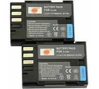2x D-Li90 de remplacement Li-ion Batterie pour Pentax 645D, K-01, K-3, K-5, K-5 II, K-5 IIs, K-7