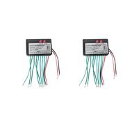 2X DC12V-24V Led Bande Lumière Contrôleur de Saut D'Eau Éclat Flash Cheval Signe Lumineux Mot Exposé Boîte à Lumière RGB Contrôleur 9CH