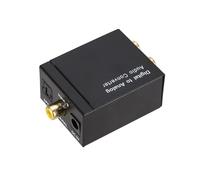 2X Décodeur Audio Numérique Jack 3,5 mm Fibre Optique Coaxiale Convertisseur Audio Numérique Vers Analogique Amplificateur Audio Numérique SPDIF