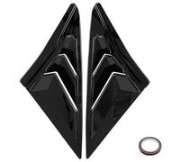 2X Déflecteurs de Lunette arrière,caches d'aération latéraux,Pare-Soleil Autocollants pour Honda Civic 10e génération Type R Hatchback 16-21,Cache-Volant de Lunette arrière,Pare-Soleil de Lunette