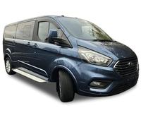 2x Deflectores de Aire Compatible con Ford Transit Custom Tourneo 2012-presente Derivabrisas protección sol lluvia nieve viento Vidrio acrílico PMMA