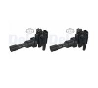 2x Delphi GN10385-12B1 Bobine D'Allumage pour Mitsubishi Outlander I Lancier