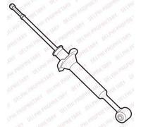 2x DELPHI KG10013 Amortisseur pour MINI Schrägheck (R56) Schrägheck (R50, R53)