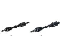 2x Demi-arbres de transmission BLUE PRINT AVANT G+D pour MAZDA 6 I