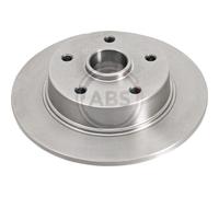 2x Disque Ø259mm Arrière Plein pour Ford USA Probe II 2.0 16V 2.5 V6 24V