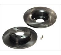 2X Disque de frei FERODO DDF875 pour SKODA FAVORIT (781) 1.3 1990-1994