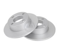 ABS All Brake Systems Disque de frein plein 15749 pour AUDI 80 B3 à trois volumes COUPE B2 2x