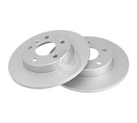 2x Disque de frein A.B.S. 16955 convient pour OPEL VAUXHALL CHEVROLET