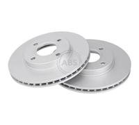 A.B.S. ALL BRAKE SYSTEMS BV. Disques de frein pour FORD: Fiesta, Fusion, Focus, Ka, Puma, Courrier, StreetKa & MAZDA: 2 (Ref: 17007)
