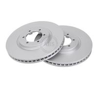 2x Disque de frein A.B.S. 18000 convient pour HYUNDAI