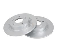 2x Disque de frein A.B.S. 18033 convient pour OPEL VAUXHALL CHEVROLET