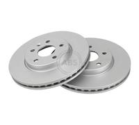 2x Disque de frein A.B.S. 18034 convient pour OPEL VAUXHALL CHEVROLET