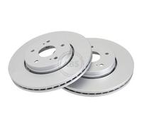 2x Disque de frein A.B.S. 18286 convient pour SUZUKI
